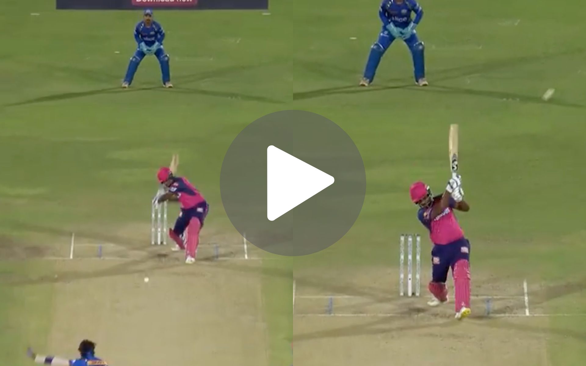 [Watch] Sanju Samson Shows Hardik Pandya Pure Elegance And Class With A Stylish Six